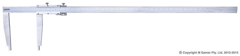 600mm Dual Scale Long Jaw Vernier Caliper
